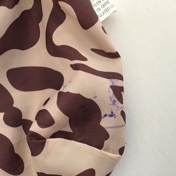 Emilie m. Faux suede/leather East/West baguette bag Silver colored hardw… - Picture 13 of 15